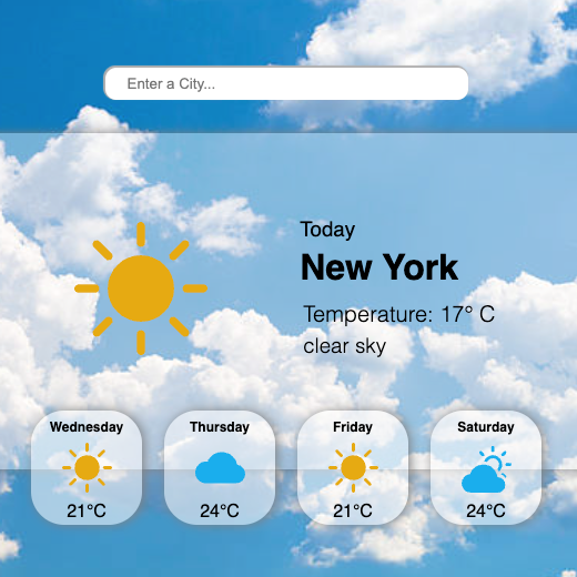 Weather application icon